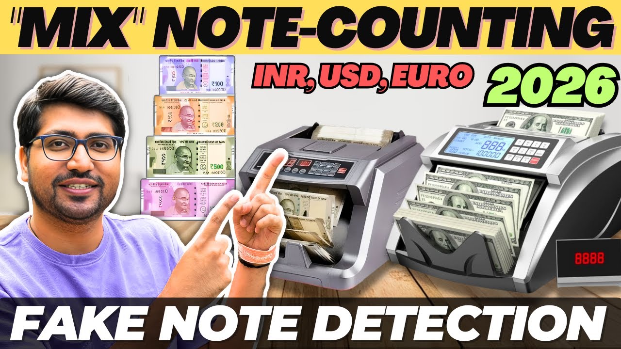 Best Note Counting Machine India 2026⚡Best Cash Counting Machine⚡Best Money Counting on Amazon