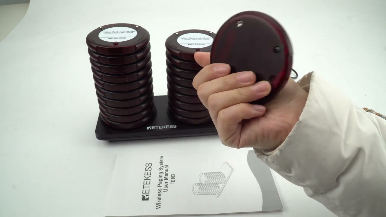 Retekess TD163 Guest Pager System Introduction