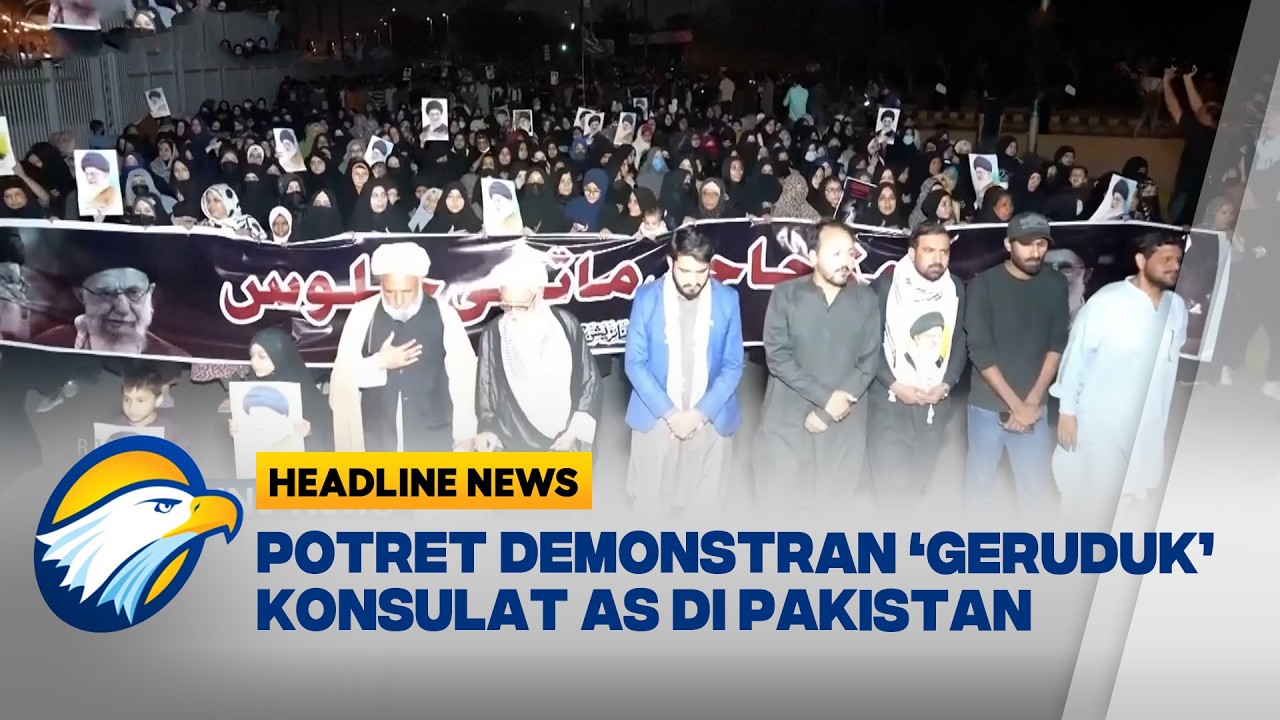 [HEADLINE NEWS, 03/03] Demonstran Serbu Konsulat AS di Pakistan