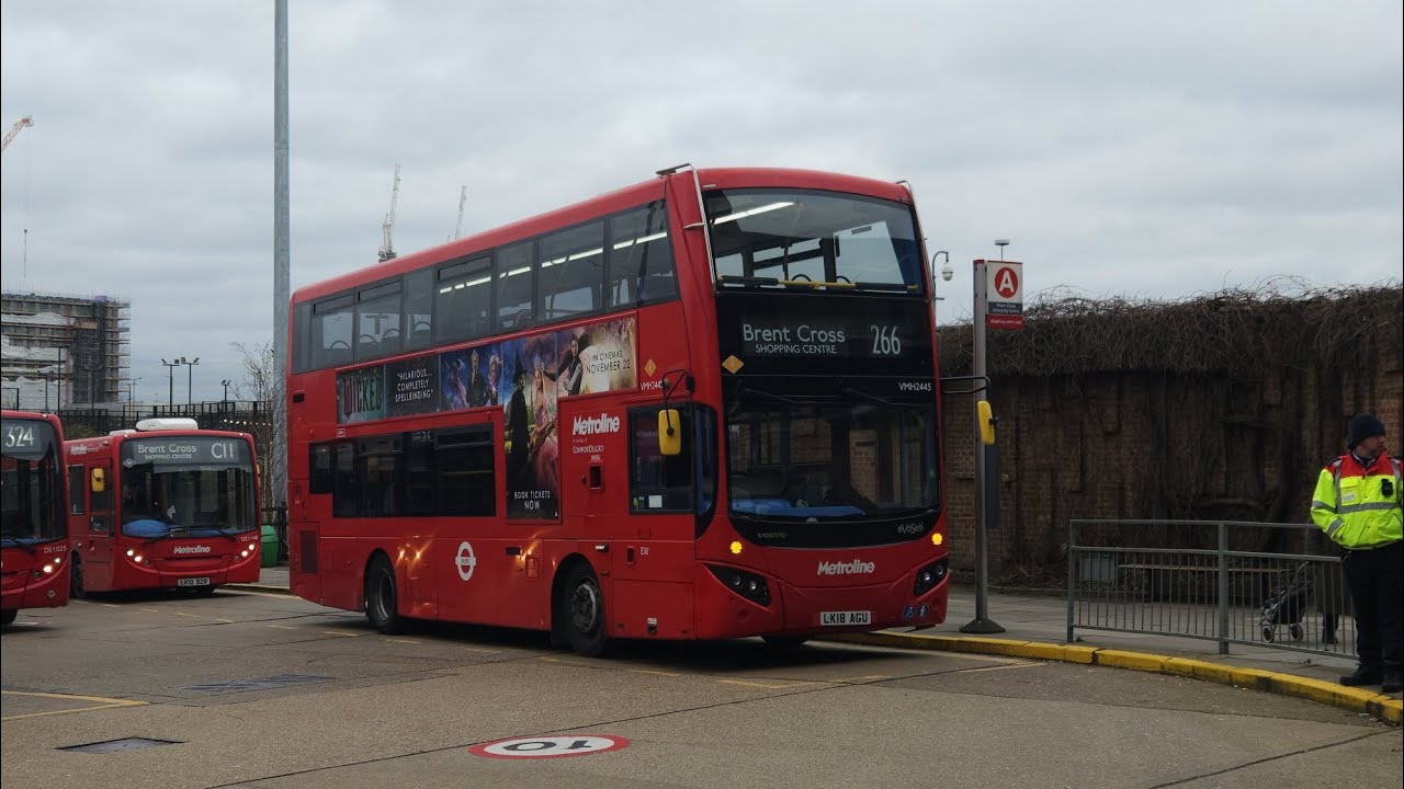 London Buses at Brent Cross Shopping Centre 10/12/24