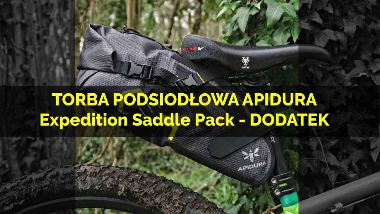 Dodatek do prezentacji torby Apidura Expedition Saddle Pack