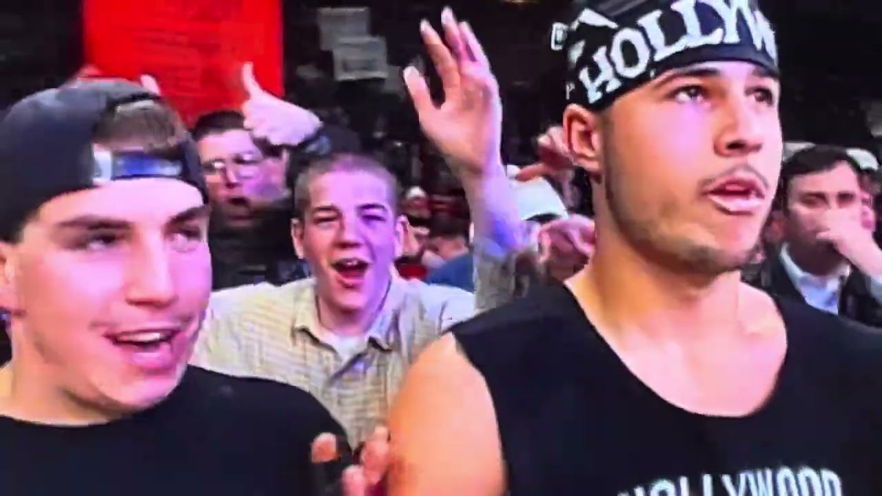 Imitation is Flattery? Well you be the Judge Some Kid Imitates The Scott Hall Shuffle Entrance Taunt