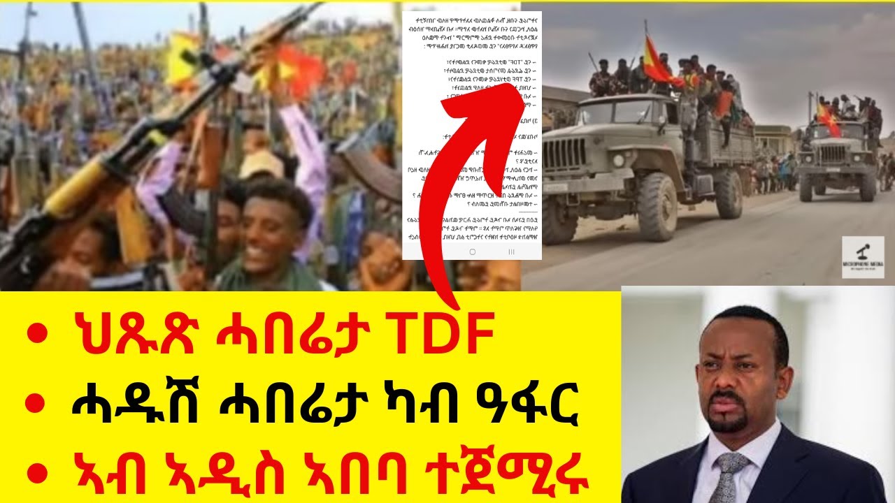 ህጹጽ ሓበሬታ ንTDF  II   ሓዱሽ ሓበሬታ ካብ ዓፋር  II   ኣብ ኣዲስ ኣበባ ተጀሚሩ