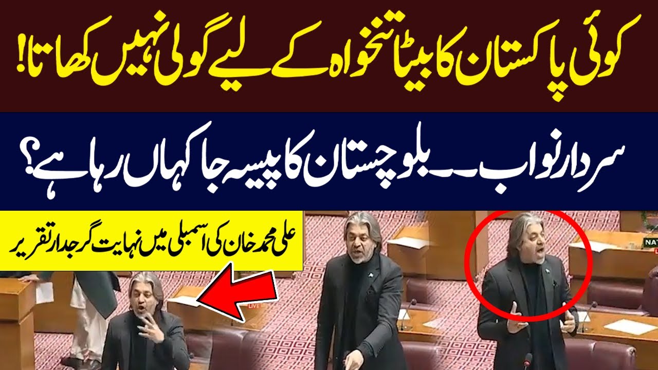 Ali Muhammad Khan Hard Hitting Speech In National Assembly | Hum News | Pakistan