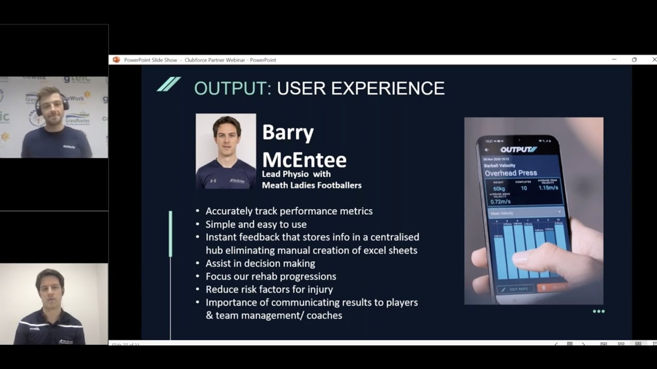 Performance Technology in GAA with Clubforce and STATSports: Webinar