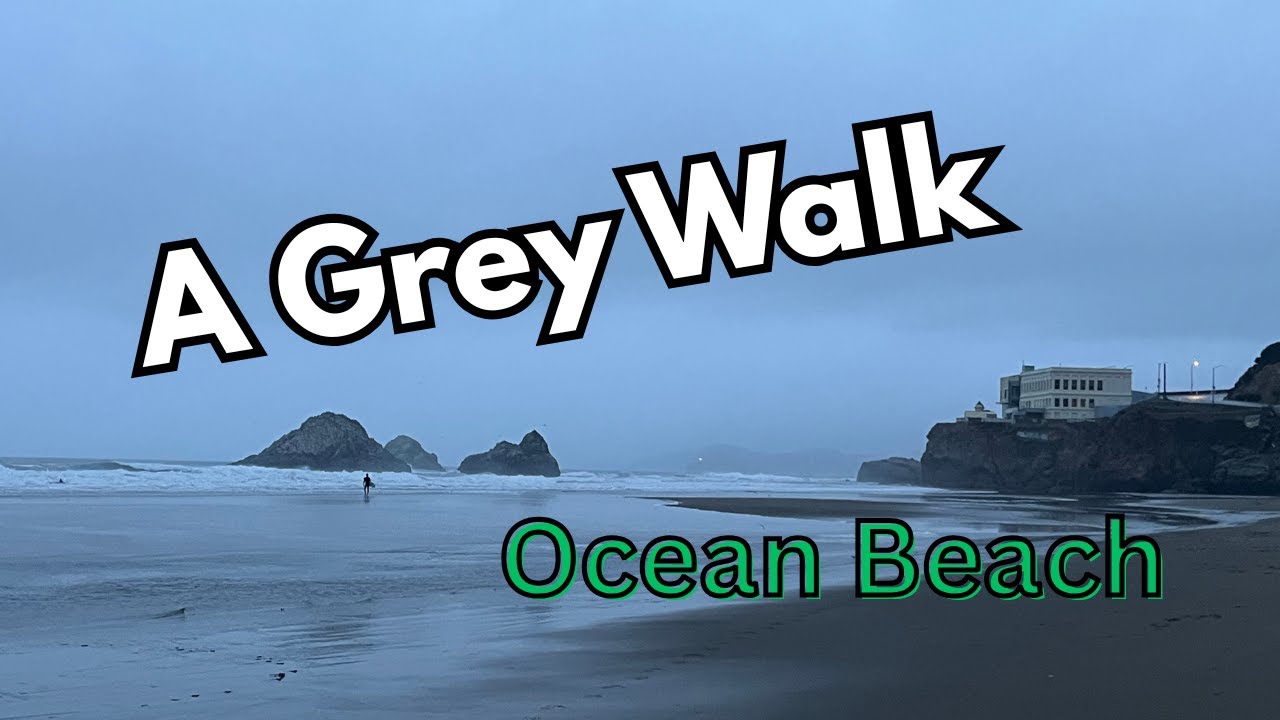 A Grey Morning Walk, AI Reflections, and the Light We All Come From | Waymo + Beach Walk
