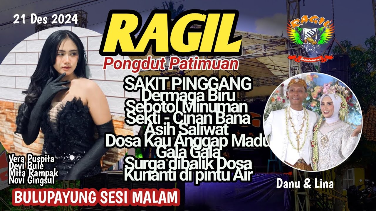 VERA PUSPITA SAKIT PINGGANG - LIVE BULUPAYUNG - RAGIL PONGDUT