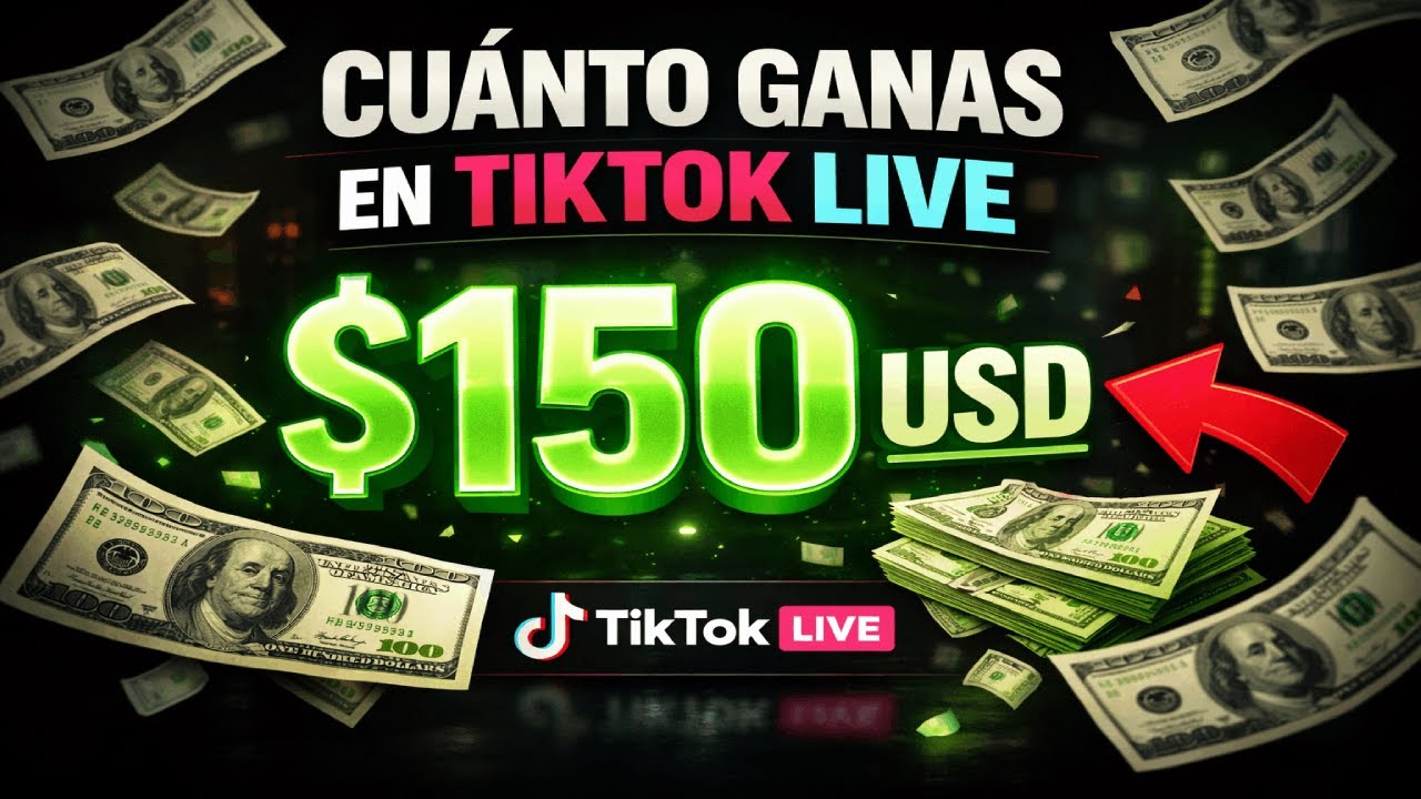 Cuánto dinero paga TikTok por directos en 2026 💵