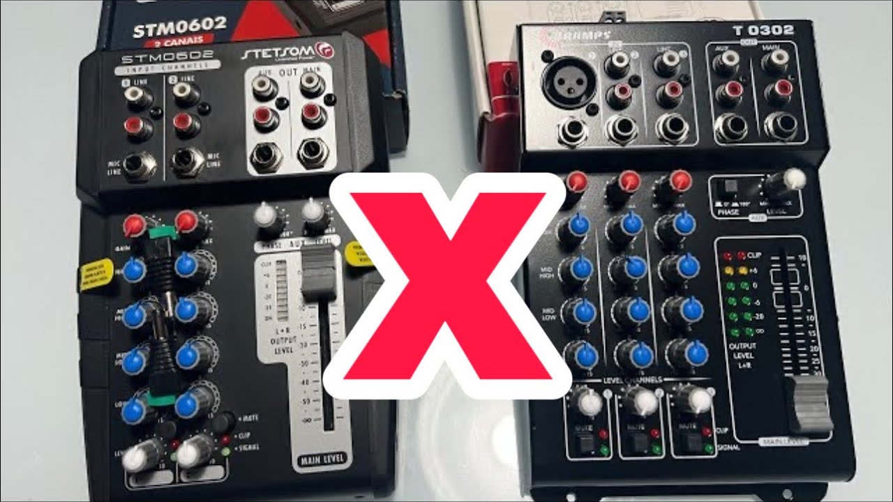 TRETA MESA STETSOM STX0602 x TARAMPS T 0302 , MELHOR CUSTO X BENEFICIO ?!! DEIXE SEU COMENTÁRIO!