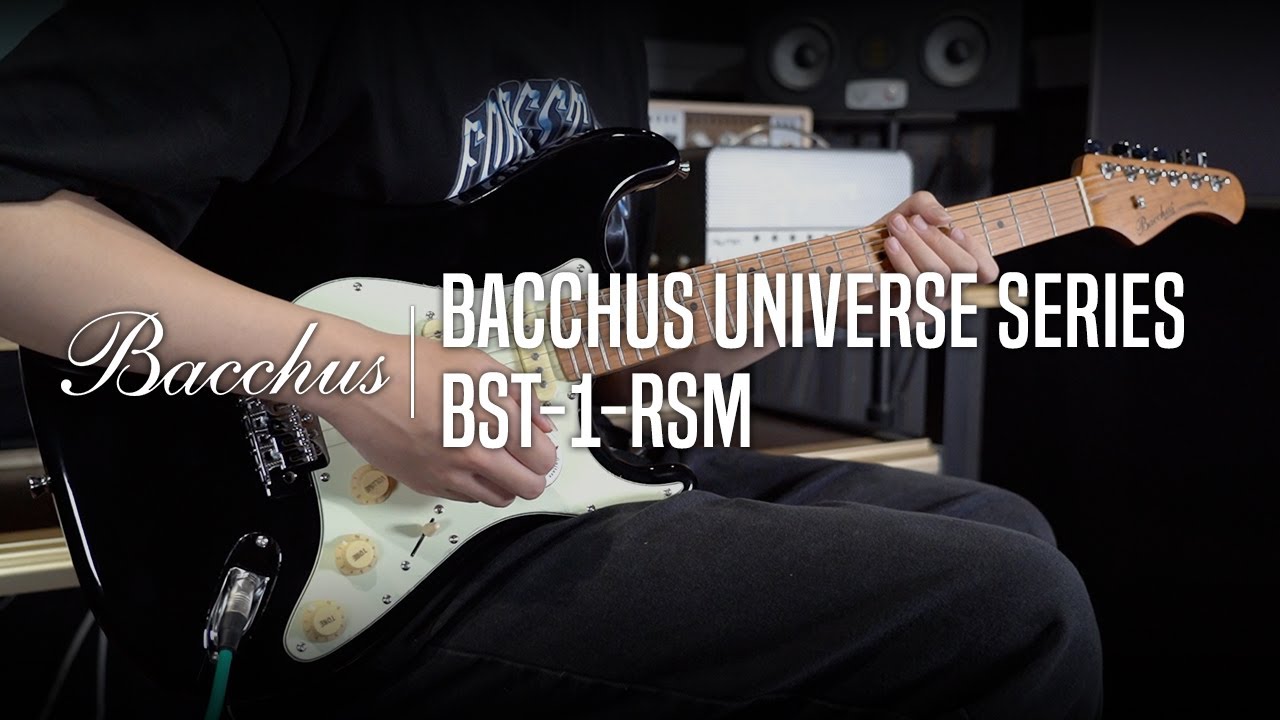 Bacchus Universe Series BST-1-RSM Demo - 'Funk Rhythm #1' by Guitarist 'Minseong Na' (나민성)