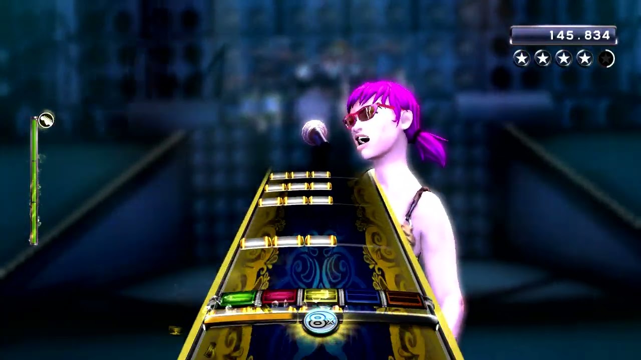 Rock Band 3 CUSTOM (360) - Burning GUITAR FC (Oshi No Ko ED2)