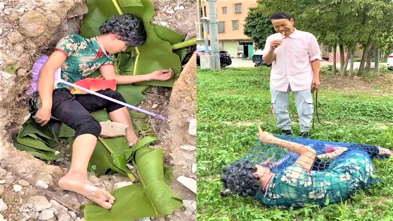Video funny mother and daughter 🤣🤣 - The child is gluttonous and the ending is unexpected #14