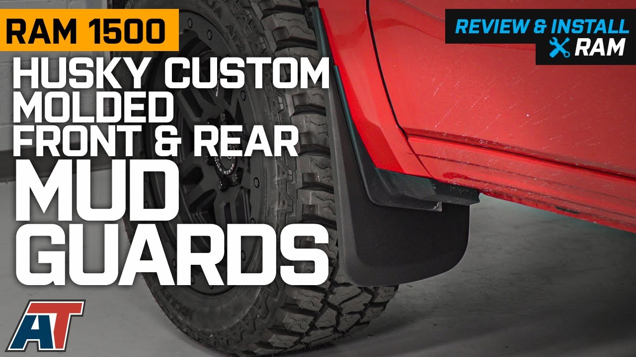 2019-2020 RAM 1500 Husky Custom Molded Front & Rear Mud Guards Review & Install