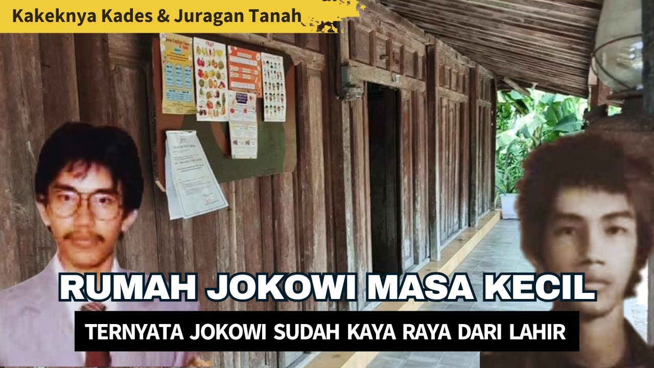 Rumah Jokowi Masa Kecil di Boyolali, Kakeknya Ternyata Bukan Orang Sembarangan