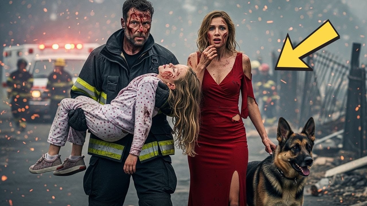 K9 Dog Broke Through Fire to Rescue a CEO — What She Realized Changed Her Life Forever