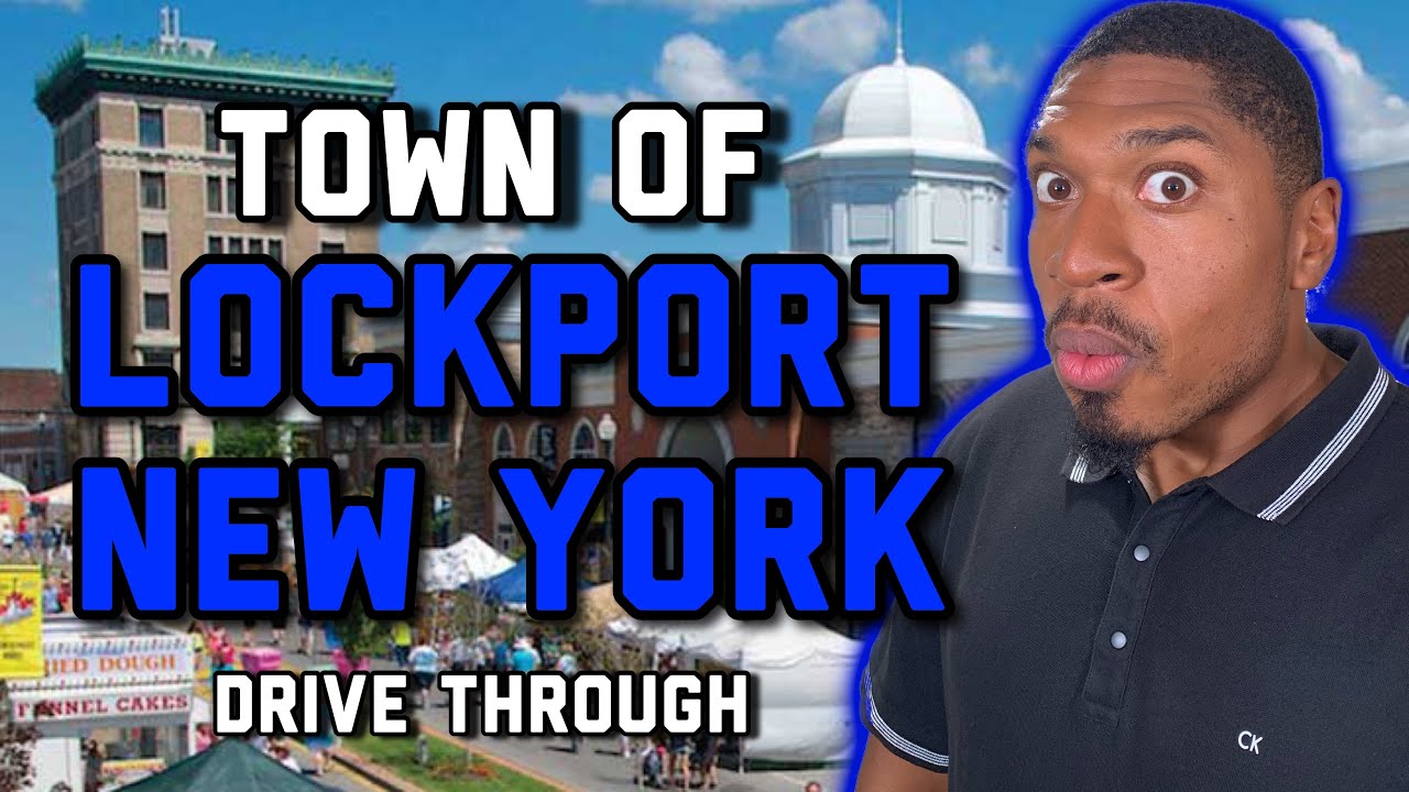 Town of Lockport, NY a suburb of Niagara County - Full Drive Through