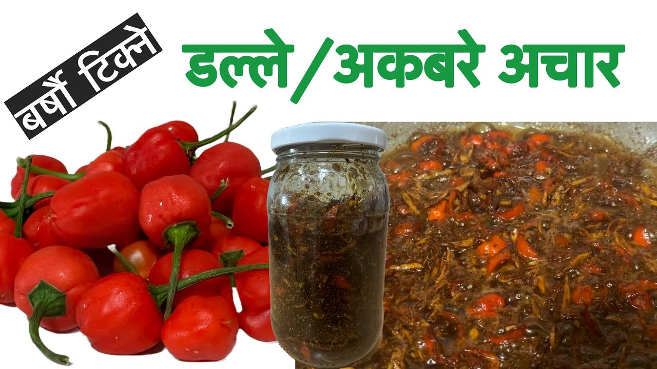 Akabare Khursani ko Achar| Dalle khursani ko Achar| Dalle Achar | Akabare Achar | Nepali Dalle Achar