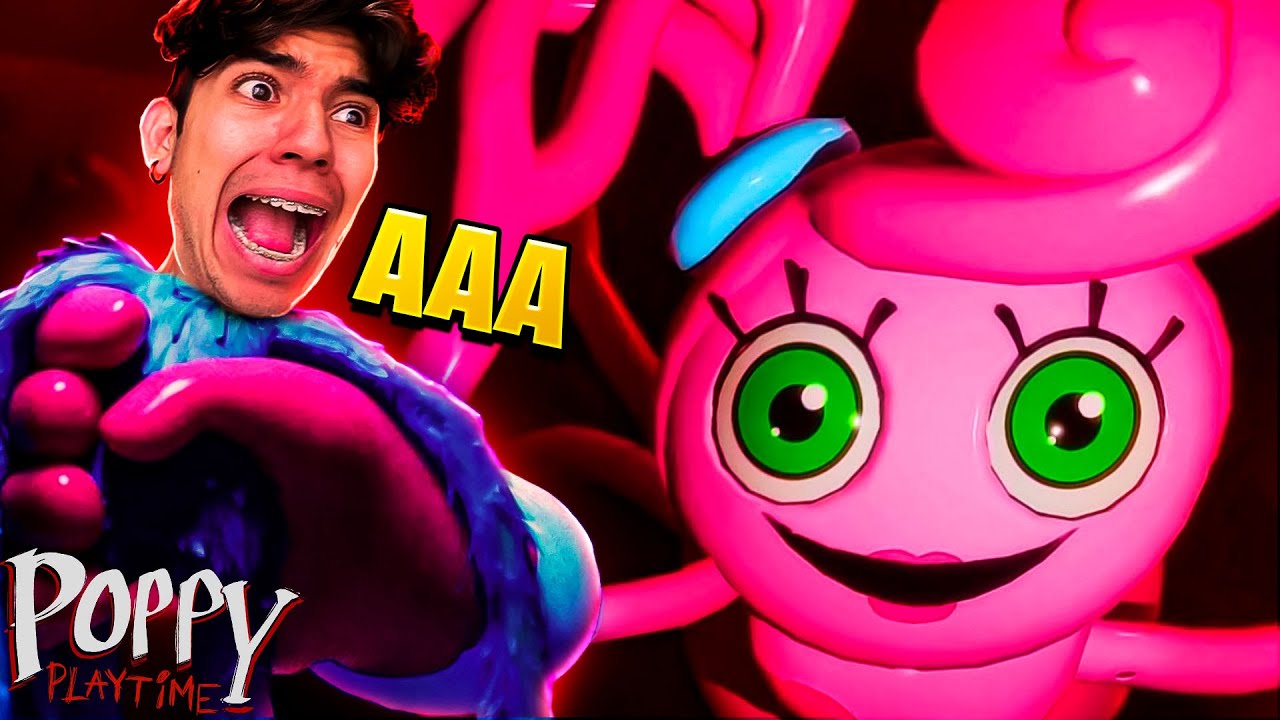Jugando POPPY PLAYTIME (grité mucho xd)