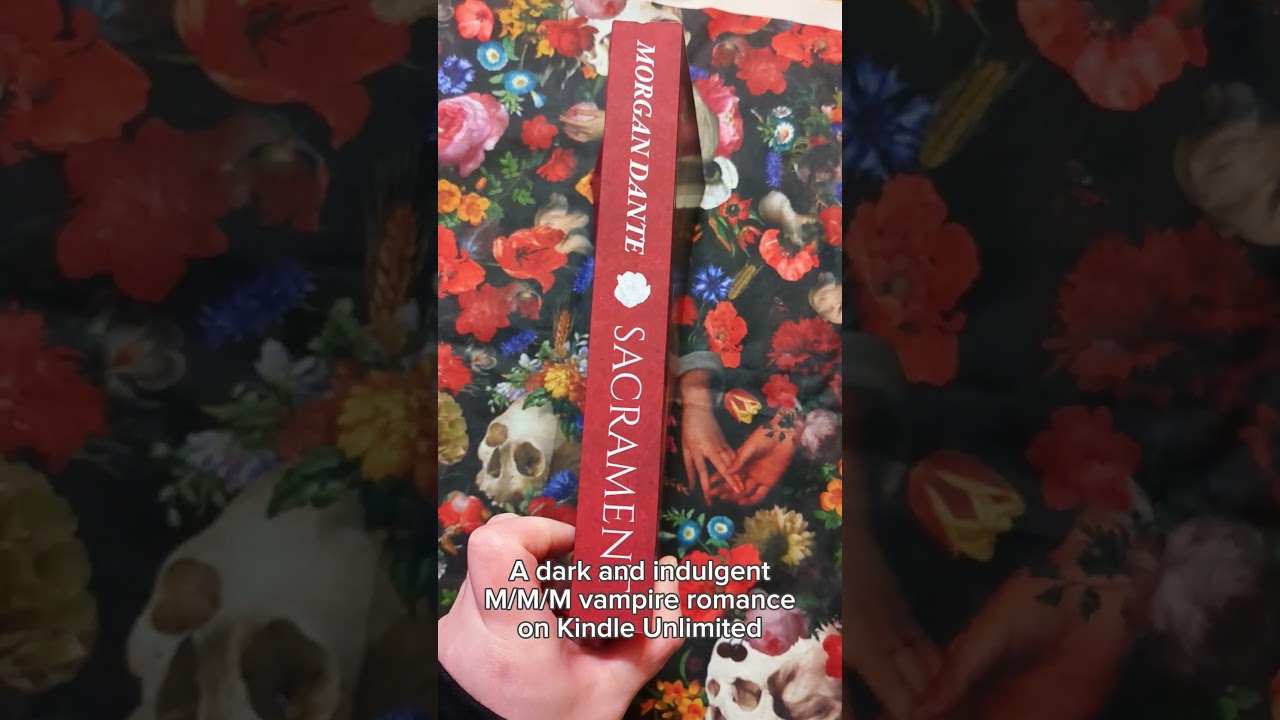 Sacrament, Morgan Dante #booktube #books #angstyromance #vampireromance #gothicromance #gothichorror