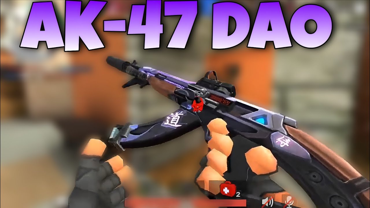 KUBOOM 3D AK 47 