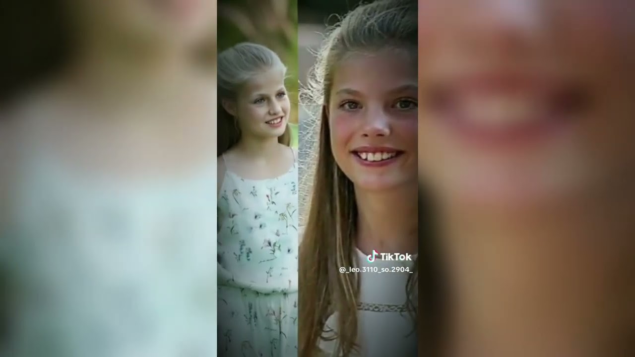 Tổng hợp tiktok về công chúa Leonor & Sofia Tây Ban Nha 🇪🇸 #8