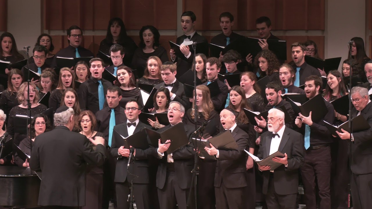 Ma&rsquo;oz Tzur - Benedetto Marcello/ Hugo Chaim Adler - Zamir Chorale & Zamir Noded - Merkin Hall 2019