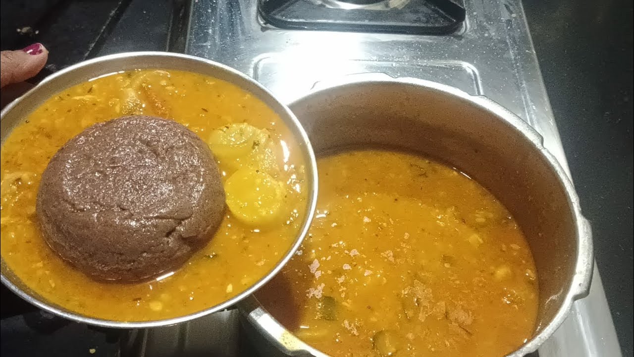 ರಾಗಿ ಮುದ್ದೆ ಜೊತೆ ಮೂಲಂಗಿ ಸಾರು