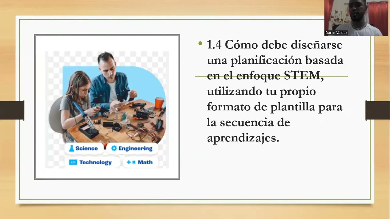 Video Tutorial sobre los Principios de la planificación curricular basada en el enfoque STEM