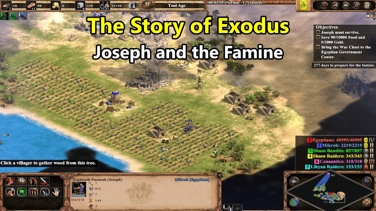 The Story of Exodus: 1. Joseph and the Famine (Return of Rome Custom Campaign)
