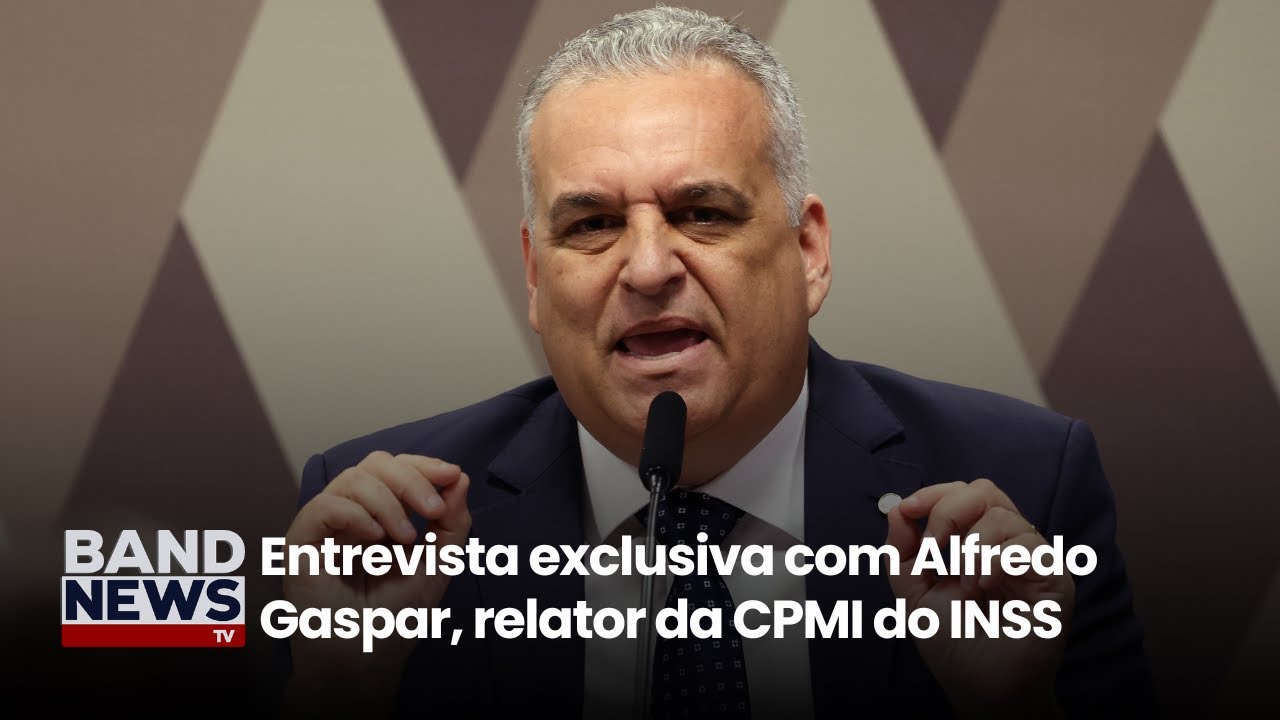 Entrevista exclusiva com Alfredo Gaspar (União-AL), relator da CPMI do INSS | BandNews TV