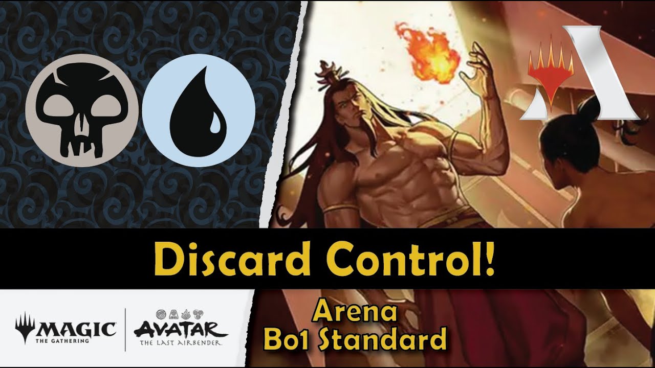 Discard Lessons Deck = Absolute Misery 🖤💙 | #mtgarena #mtg #avatar #standard #mythic