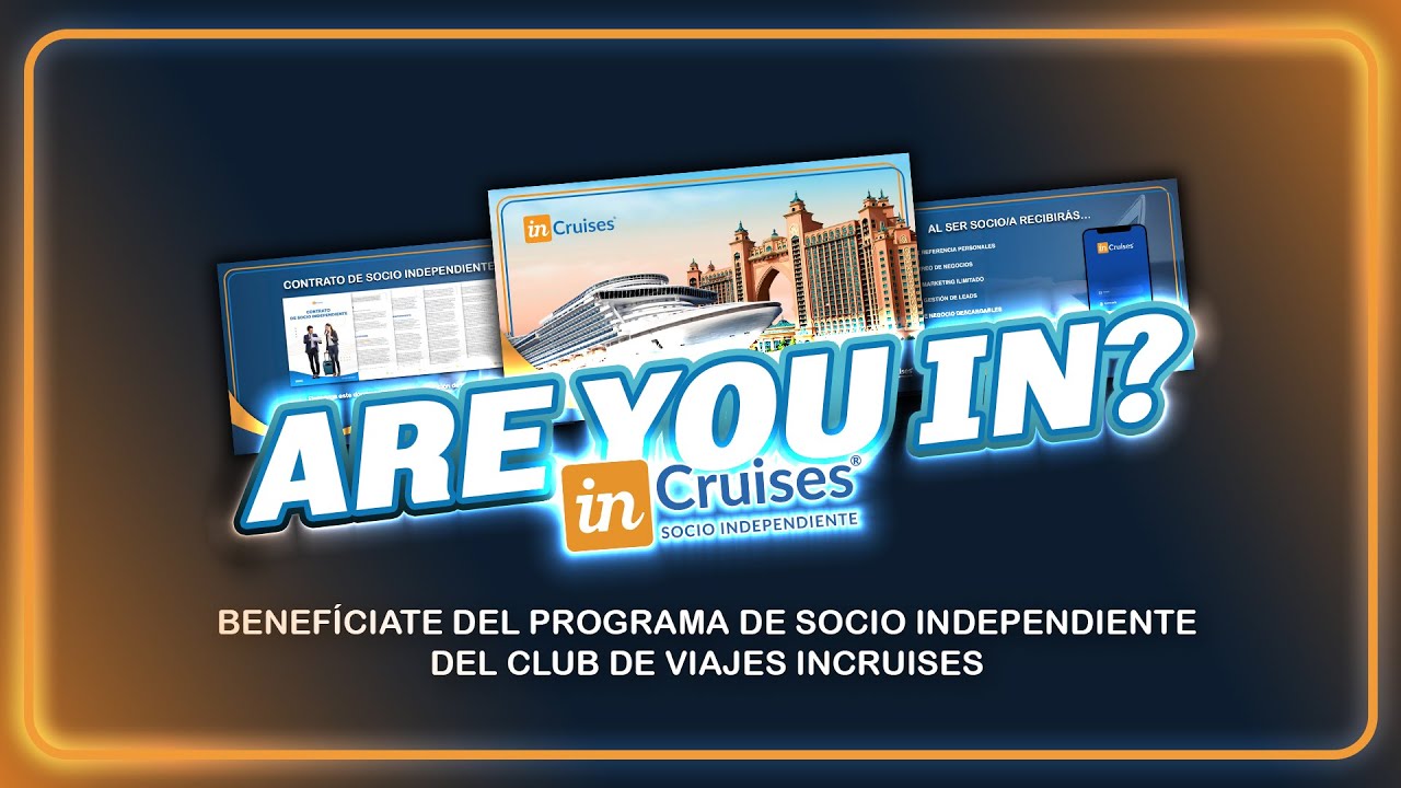INCRUISES | EXPLICACIÓN SOCIO MIEMBRO EN 7 MINUTOS