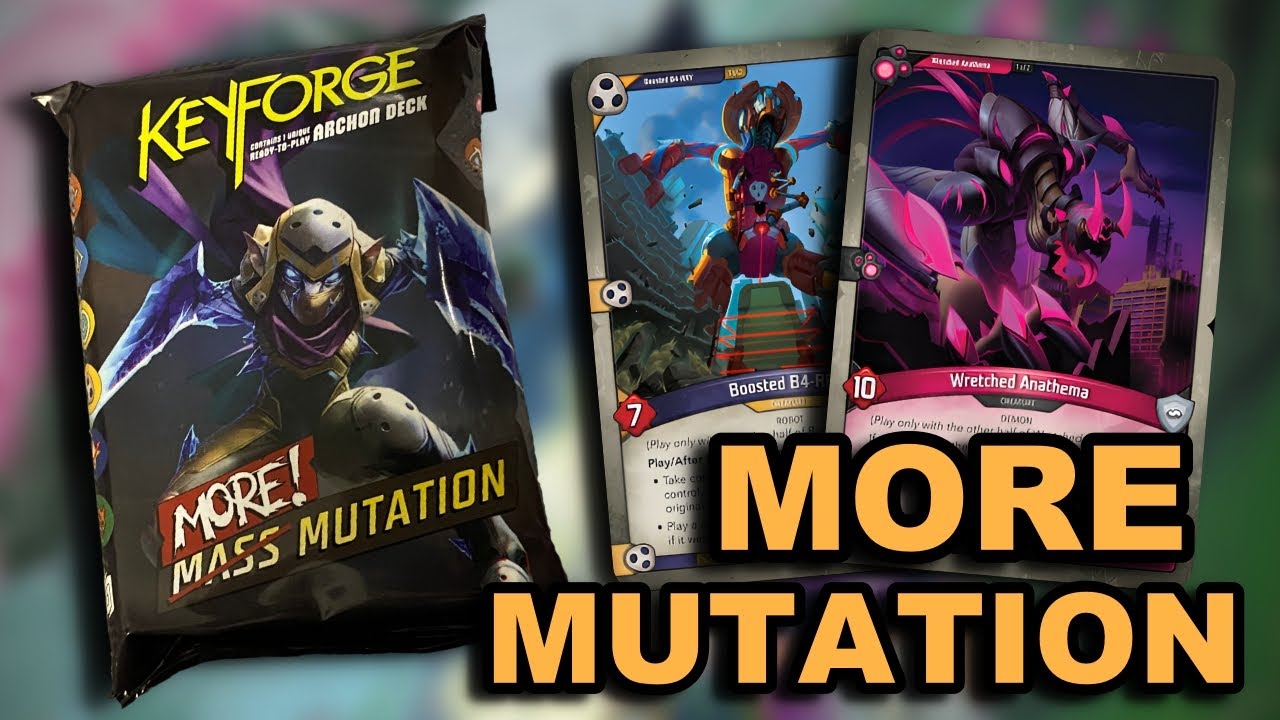 Can We Hit a Gigantic Creature?? // KeyForge MORE Mutation Deck Opening!!