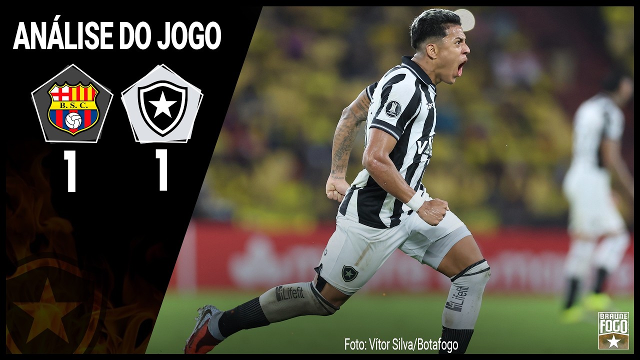 BOTAFOGO 1x1 BARCELONA GUAYAQUIL - PÓS-JOGO 