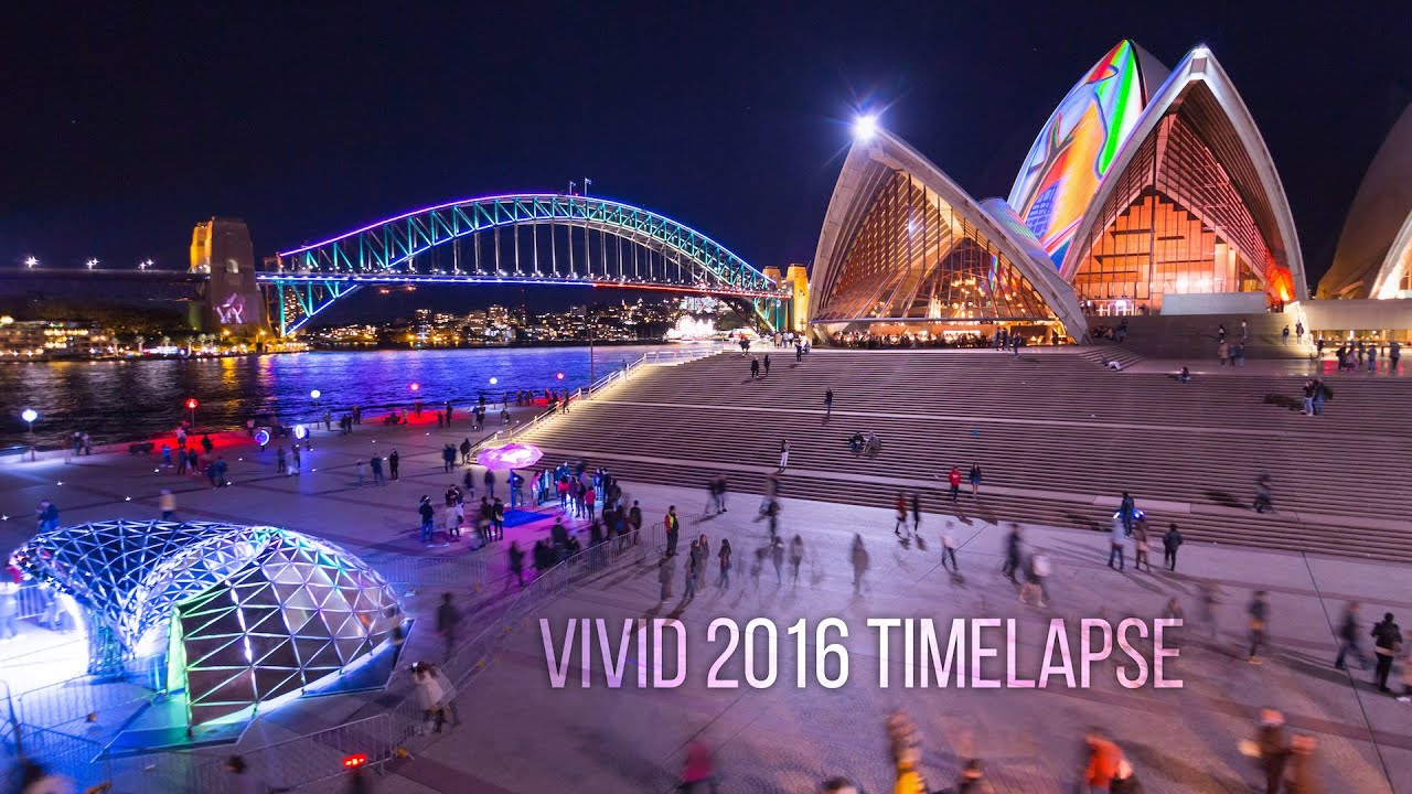 Vivid Sydney 2016 4K Timelapse film