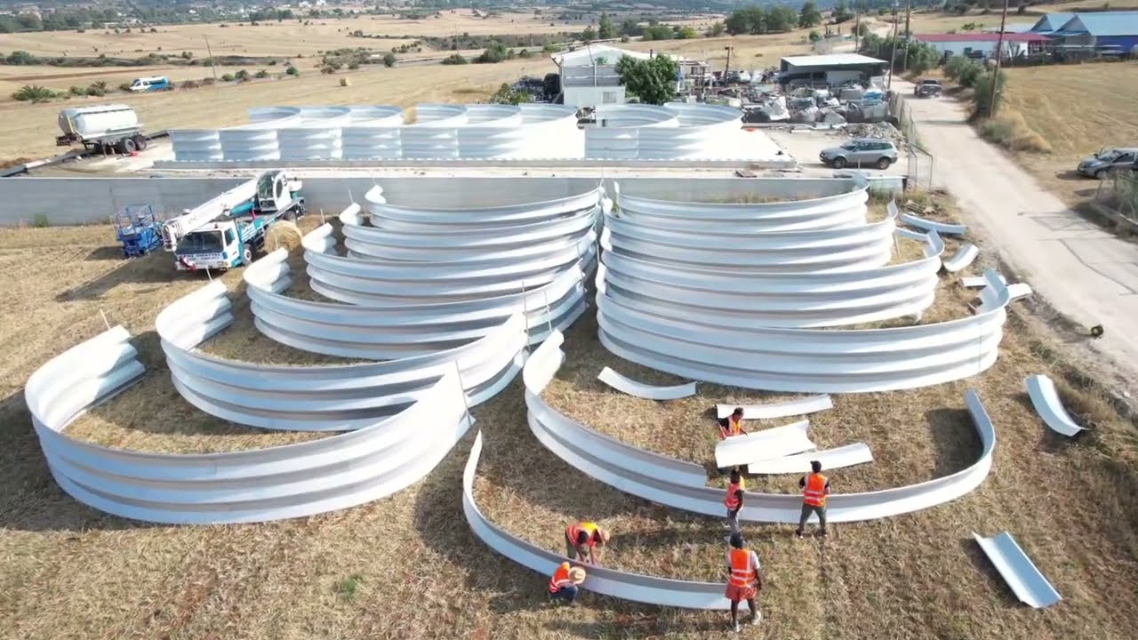 Innovaland's Prefabricated Arch Steel Buildings: Revolutionizing Construction Efficiency!