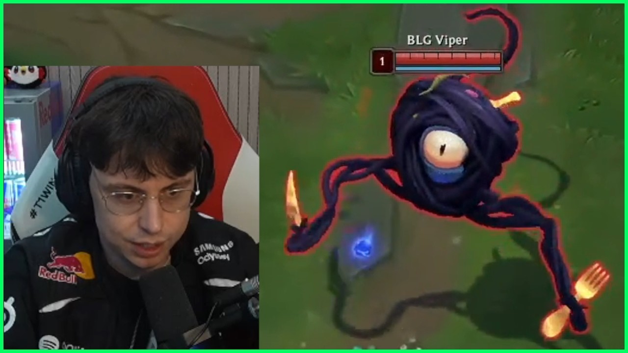 Caedrel Reacts To Viper Picking Alla Spaghetti Vel'koz