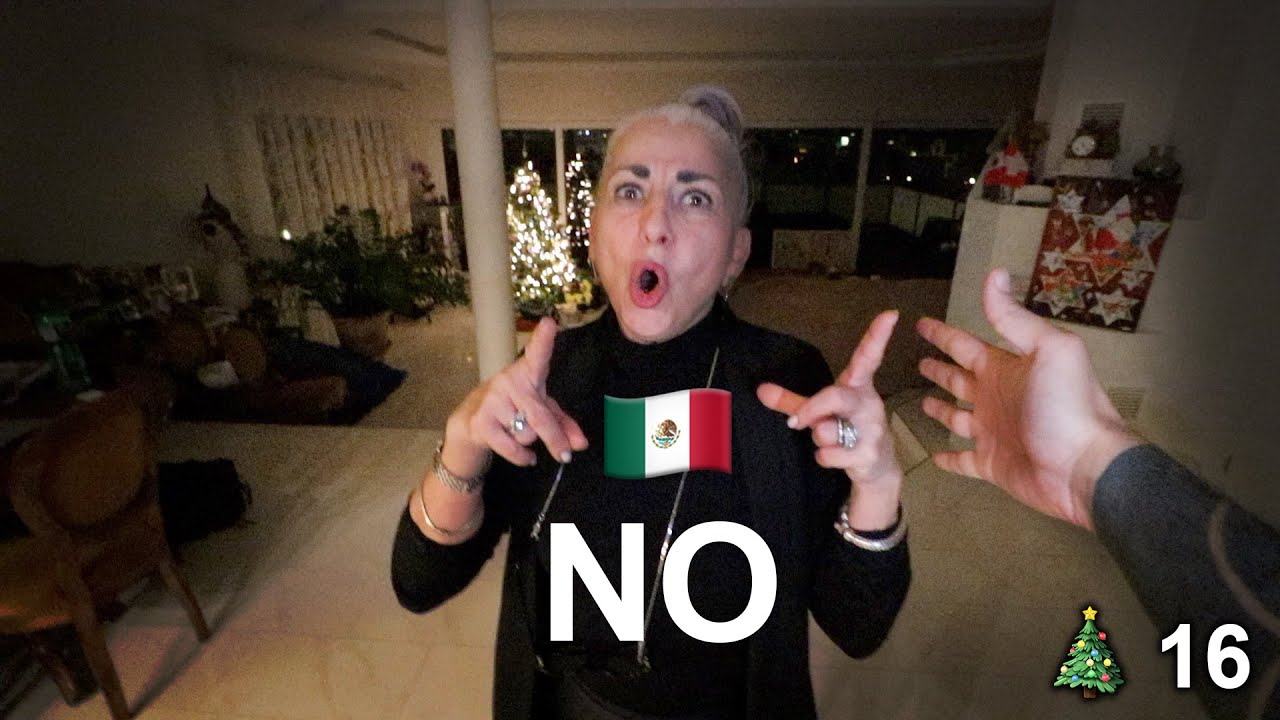 Por eso mi MAMÁ NO vendrá a MÉXICO | Navidad día 16 🎄