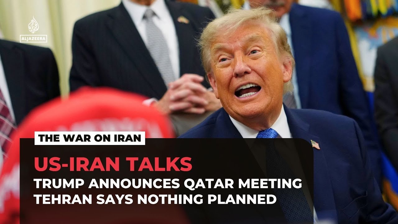 Trump announces Iran talks in Qatar; Tehran says nothing planned