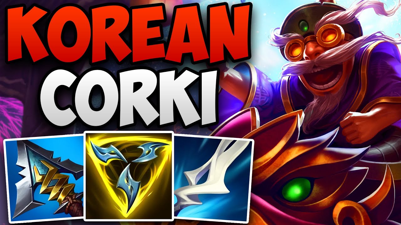 KOREAN CHALLENGER SOLO CARRY WITH CORKI! | CHALLENGER CORKI ADC GAMEPLAY | Patch 15.1 S15