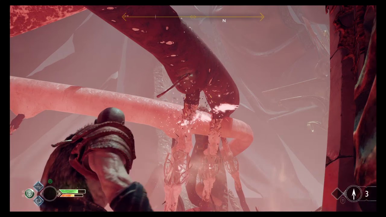 God of War [PS4] Solution : La lumière d'Alfheim / Examiner la colonie