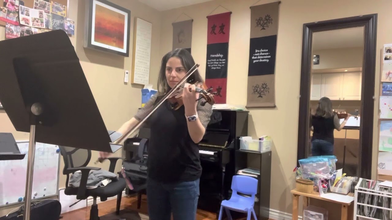 God Bless America violin 1 high part