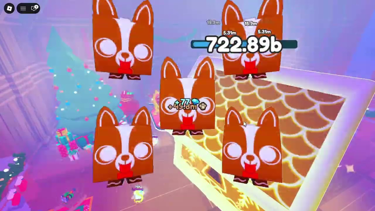 HATCHING THE NEW HUGE GINGERBREAD ANGELUS!!! ┃Pet Simulator X: Enhanced