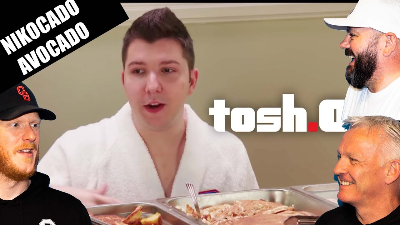 Tosh.O - CeWEBrity Profile - Nikocado Avocado REACTION!! | OFFICE BLOKES REACT!!