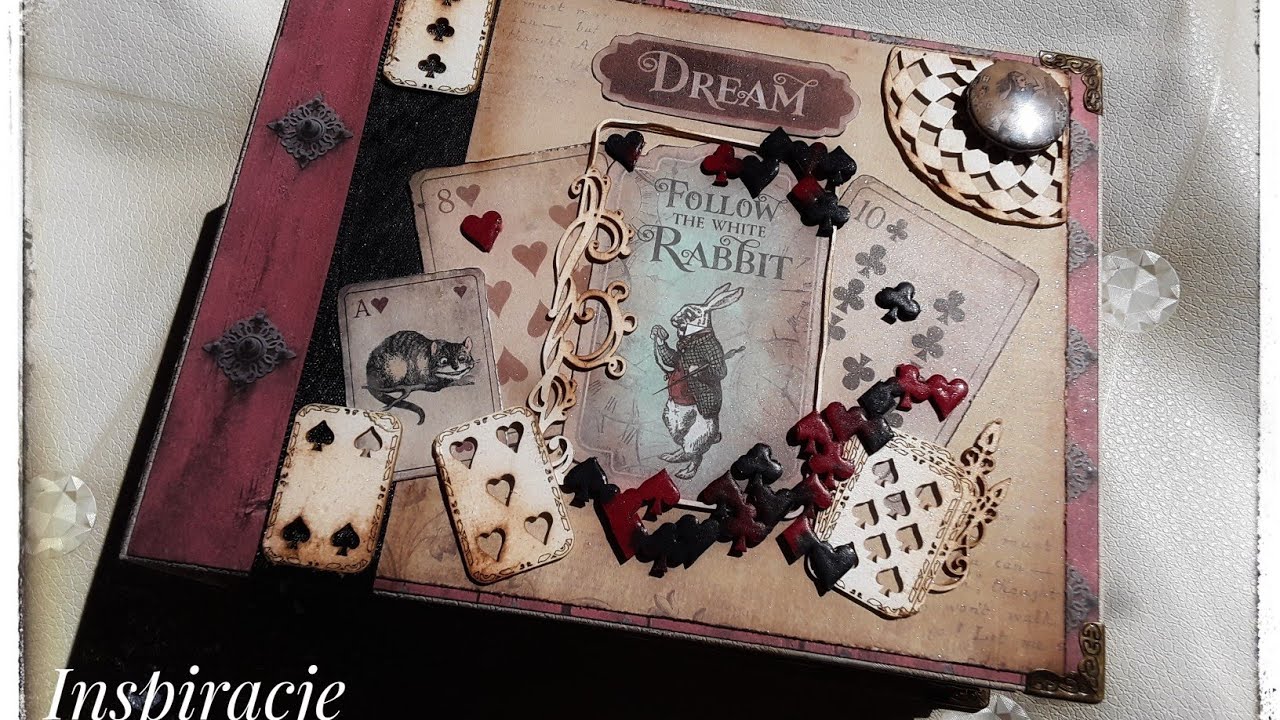 Album Wonderland #scrapbooking (prezentacja)
