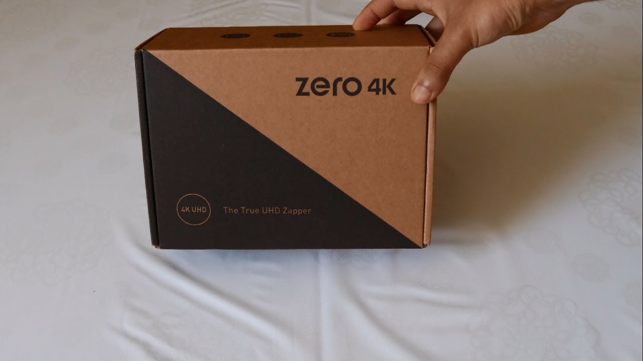 فتح صندوق Vu zero 4k مراجعة مواصفات Vu zero 4k رسيفر فيو بلس 4k