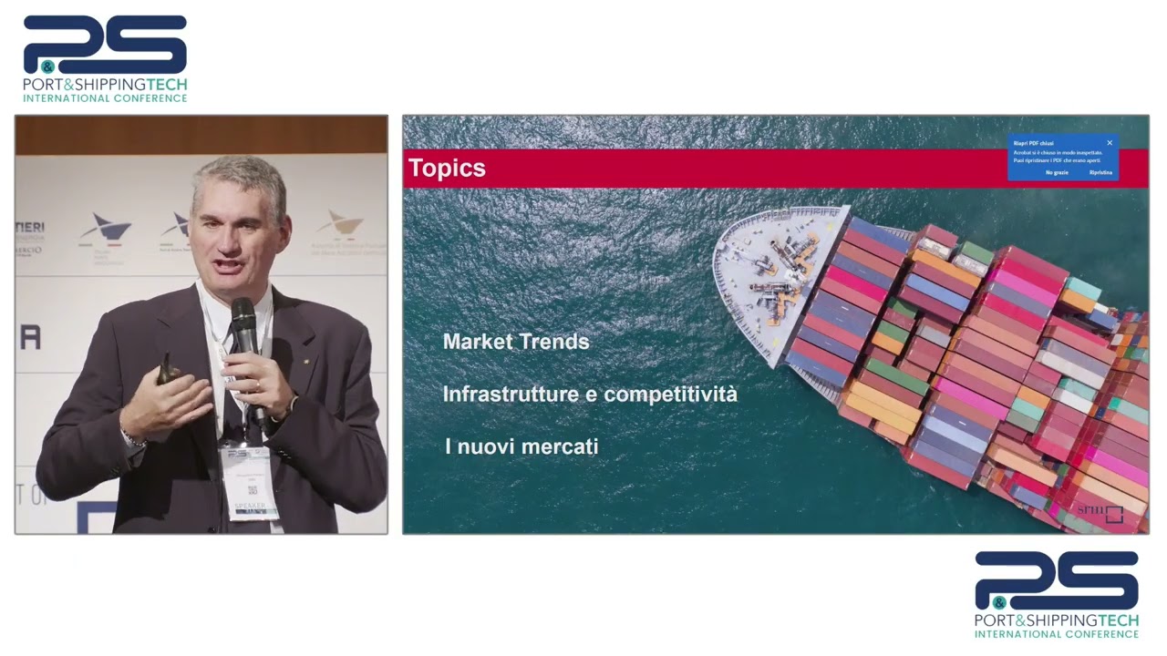 I grandi scenari dei container: i nuovi mercati - Convegno a cura di SRM