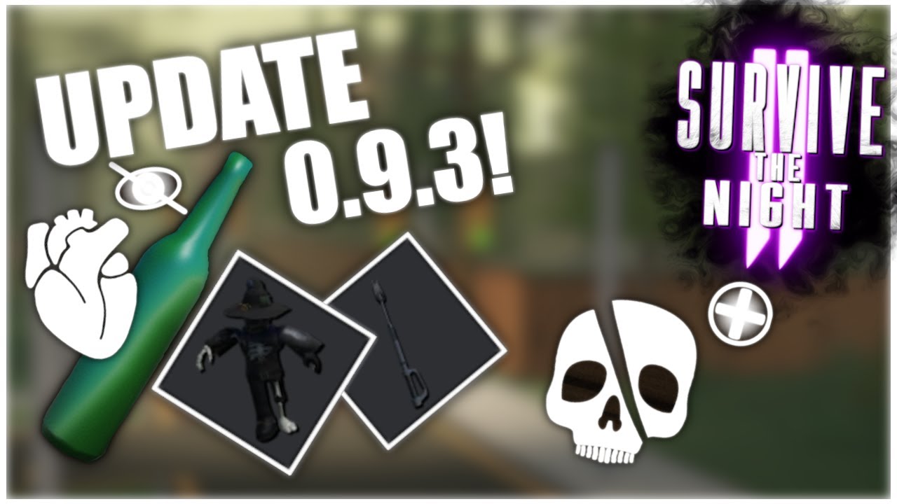 ПЕРВОЕ ОБНОВЛЕНИЕ! 0.9.3! - ROBLOX Survive the Night 2