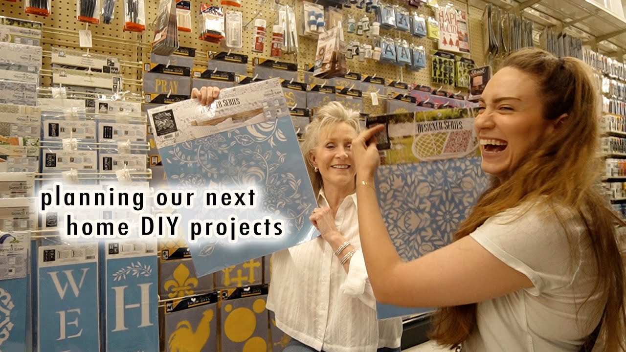 planning next DIY home projects with mom  | XO, MaCenna Vlogs