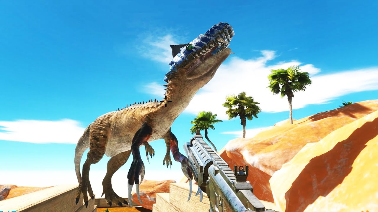 FPS Death Run with Grenade Launcher | Animal Revolt Battle Simulator | ARBS Dino Gaming